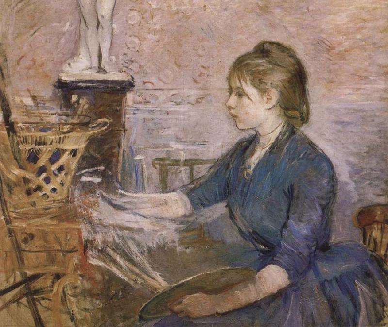 Berthe Morisot Paule Gobillard Painting Sweden oil painting art